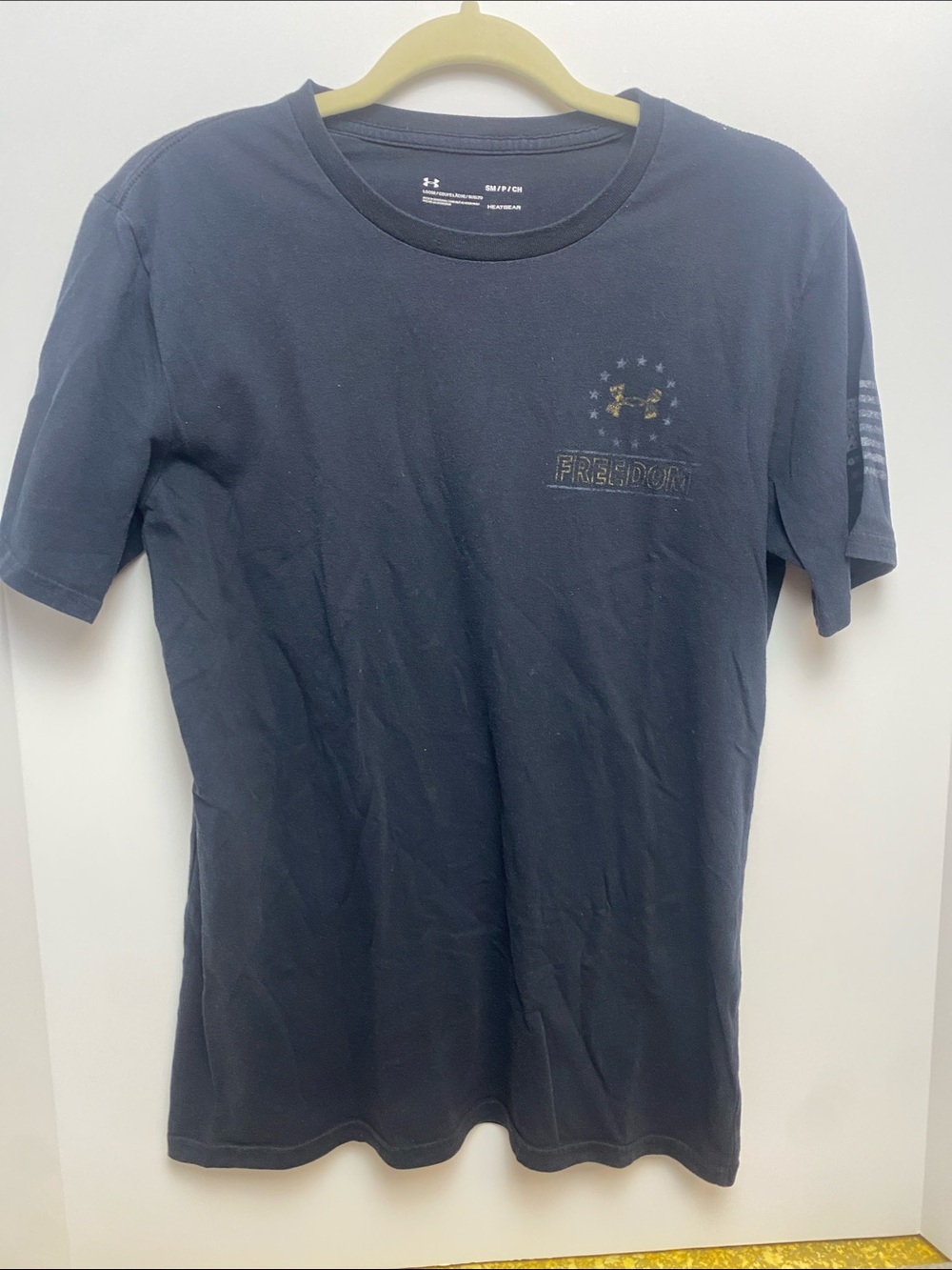 Under Armour Men’s Navy Freedom Graphic Short-Sleeve Tee